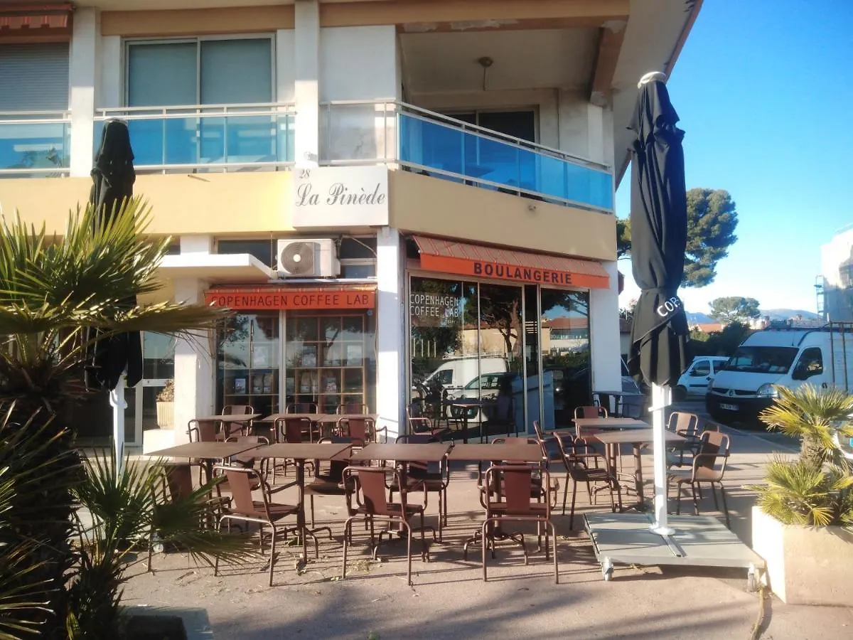 Studio F1 Vue Mer A 30M Des Plages Cagnes-sur-Mer